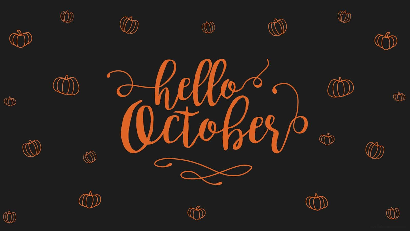 Capture the beauty of Fall with an October Aesthetic Wallpaper