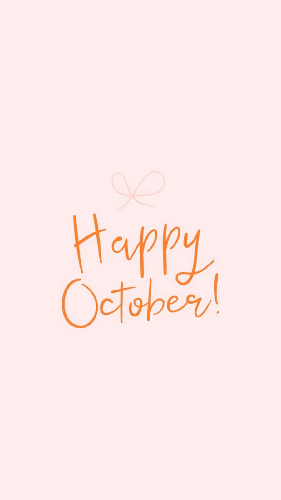 October Aesthetic Happy October Wallpaper
