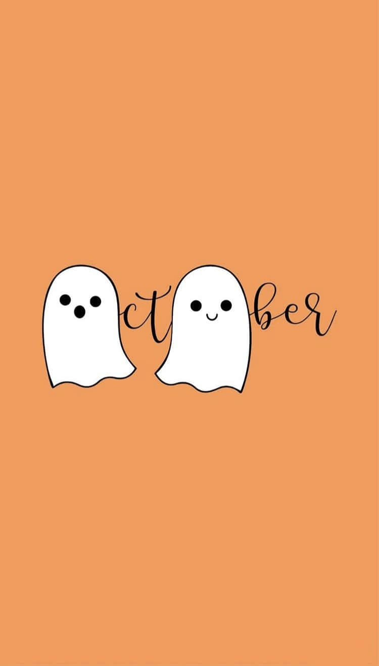 October Ghostly Duo Pfp Wallpaper