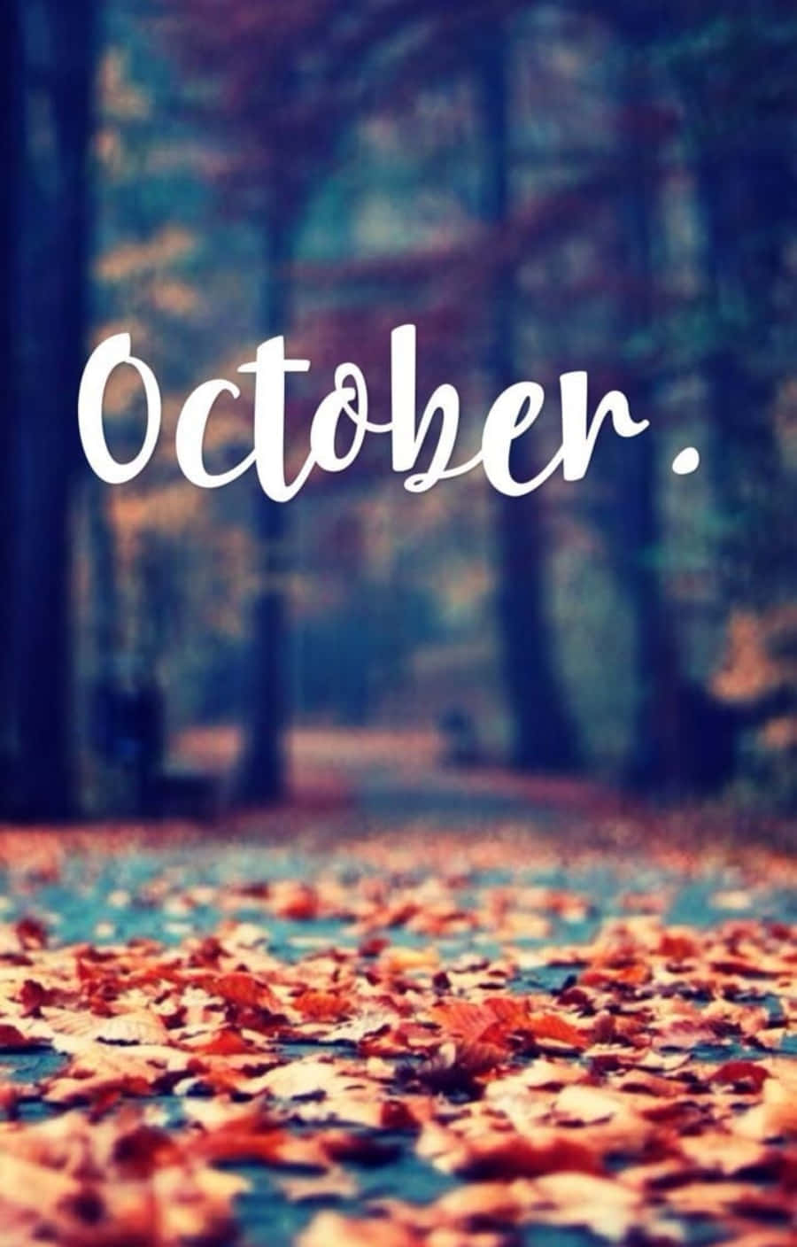 "Celebrate October with this Iphone wallpaper" Wallpaper
