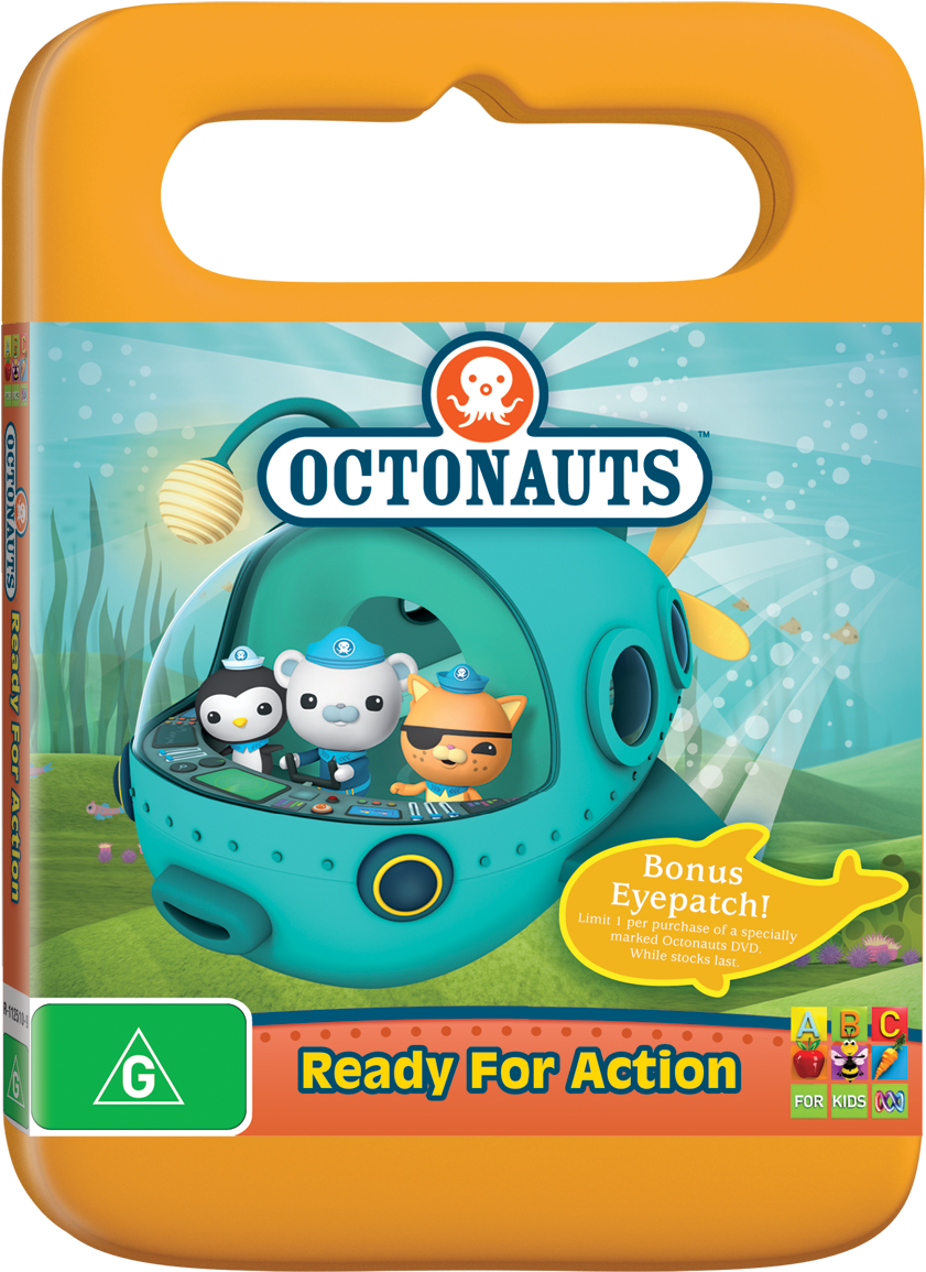 Octonauts D V D Packaging Ready For Action PNG