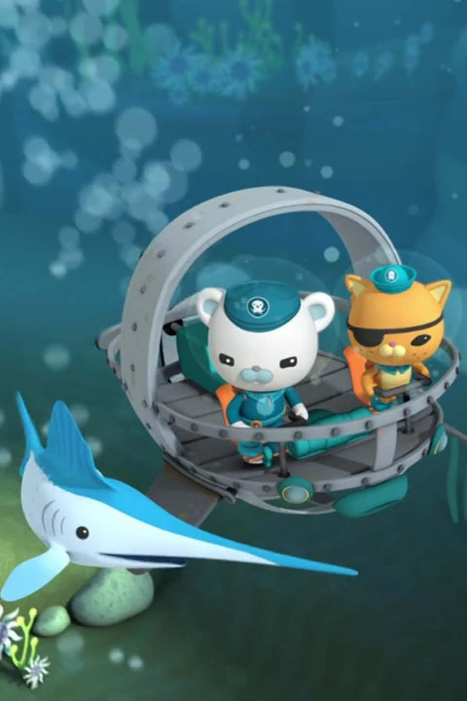 Exploring the undersea world with the Octonauts! Wallpaper