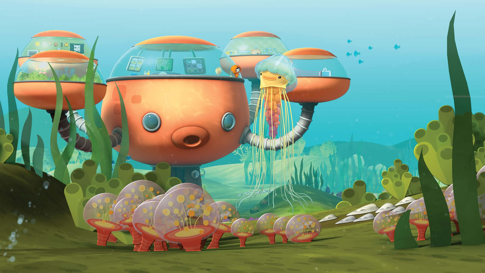 Explore the world of adventure with the Octonauts! Wallpaper