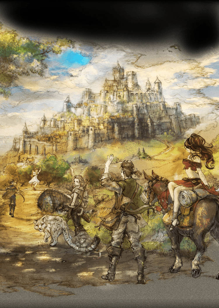 Octopath Traveler Castle Wallpaper