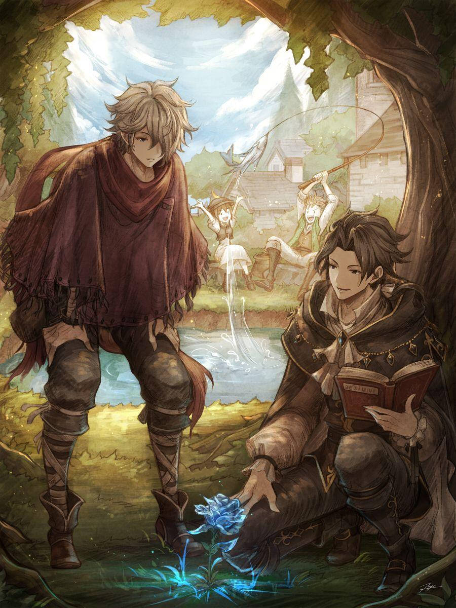Octopath Traveler Therion And Cyrus Wallpaper