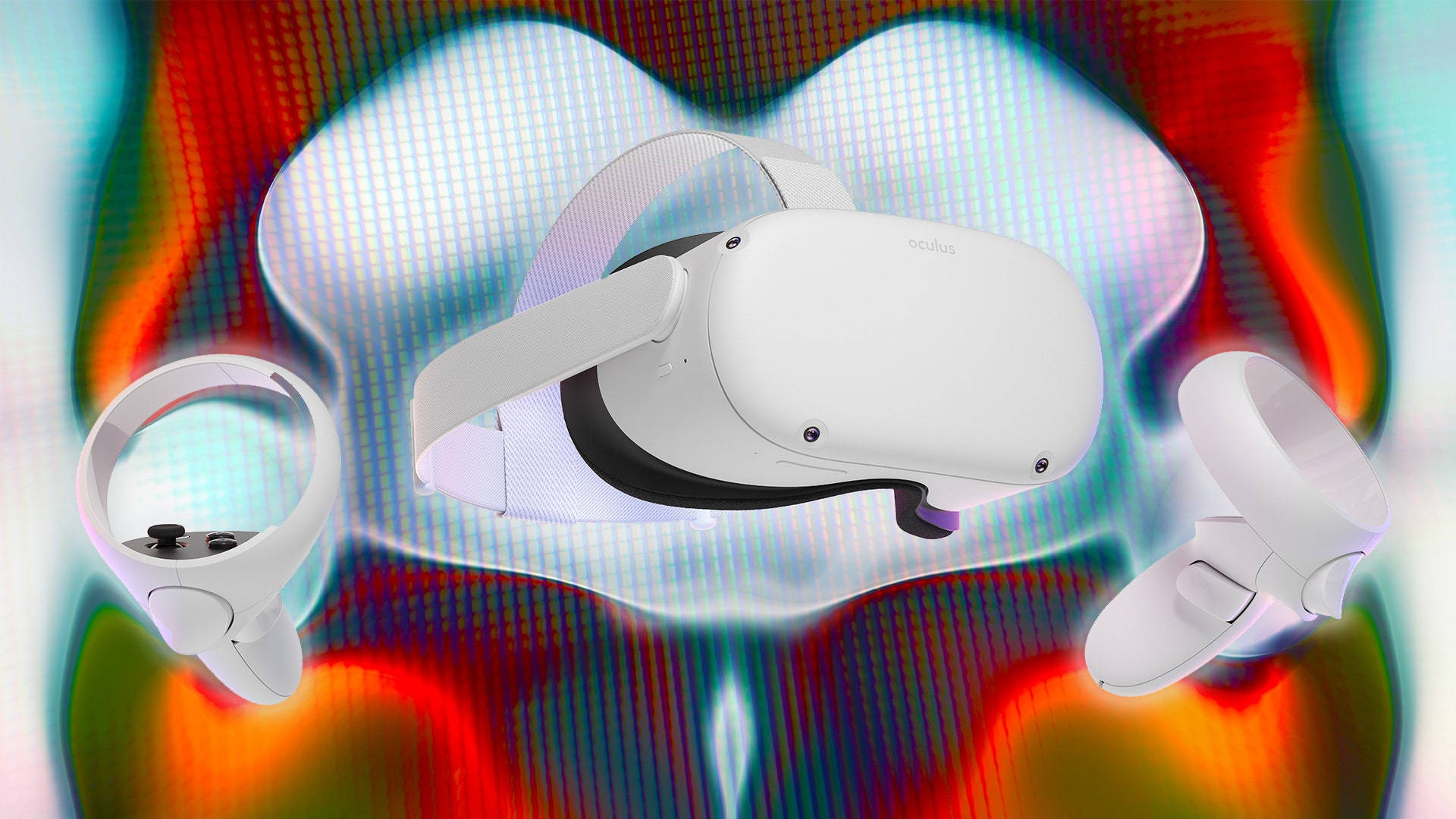 Innovative Oculus Quest 2 Virtual Reality Headset Wallpaper