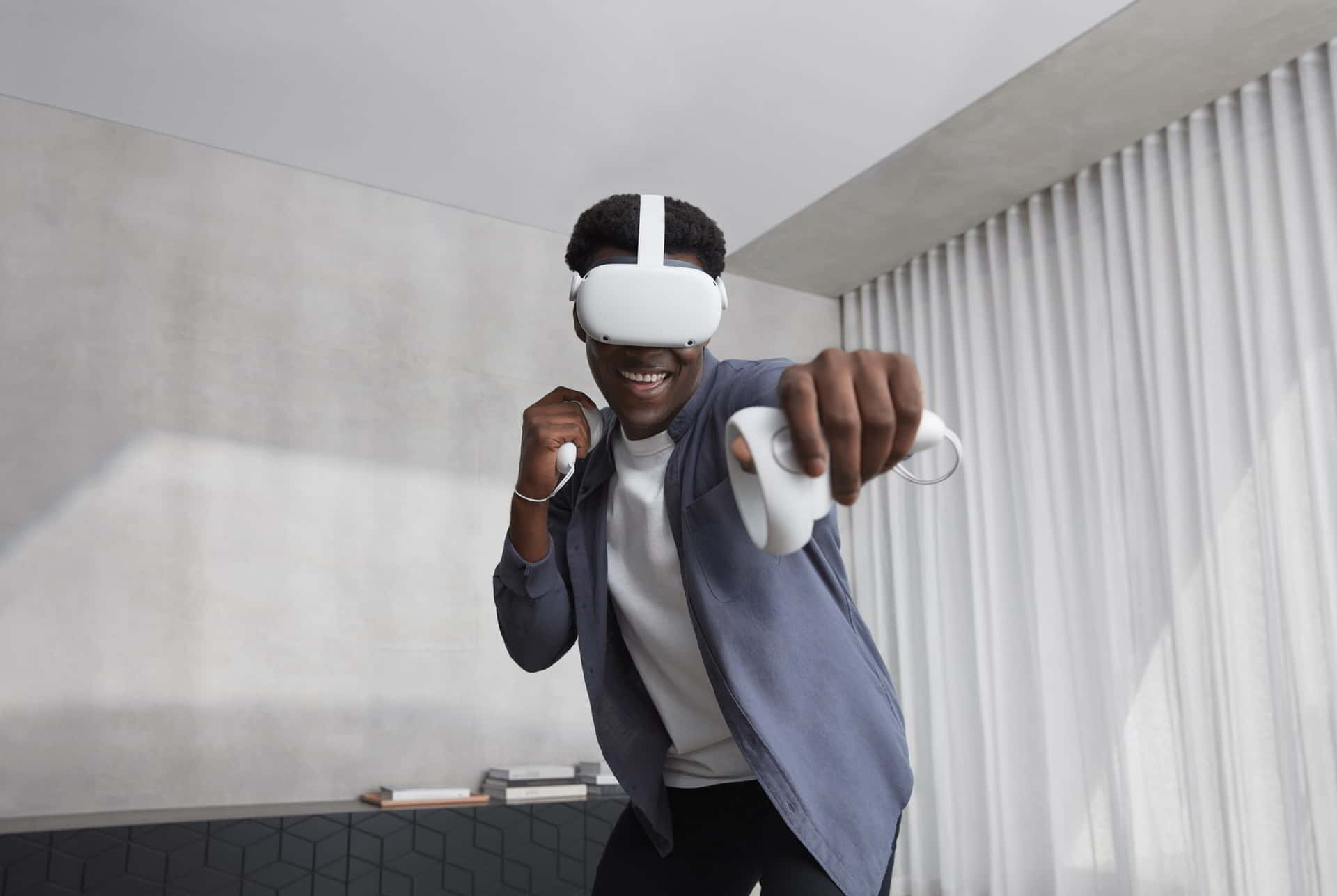 Adéntrateen La Siguiente Generación De Realidad Virtual Con El Oculus Quest 2.