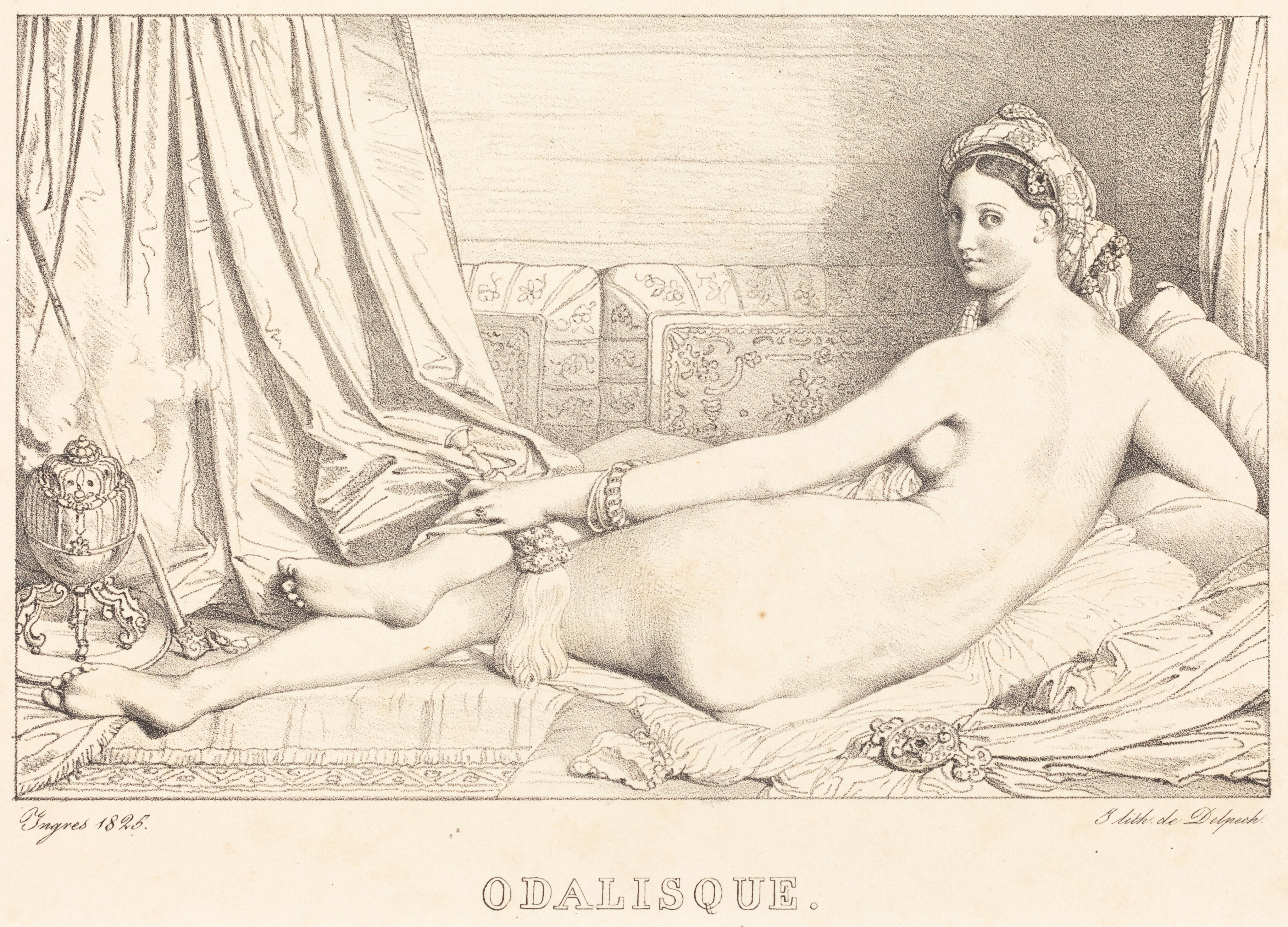 Odalisque Wallpaper