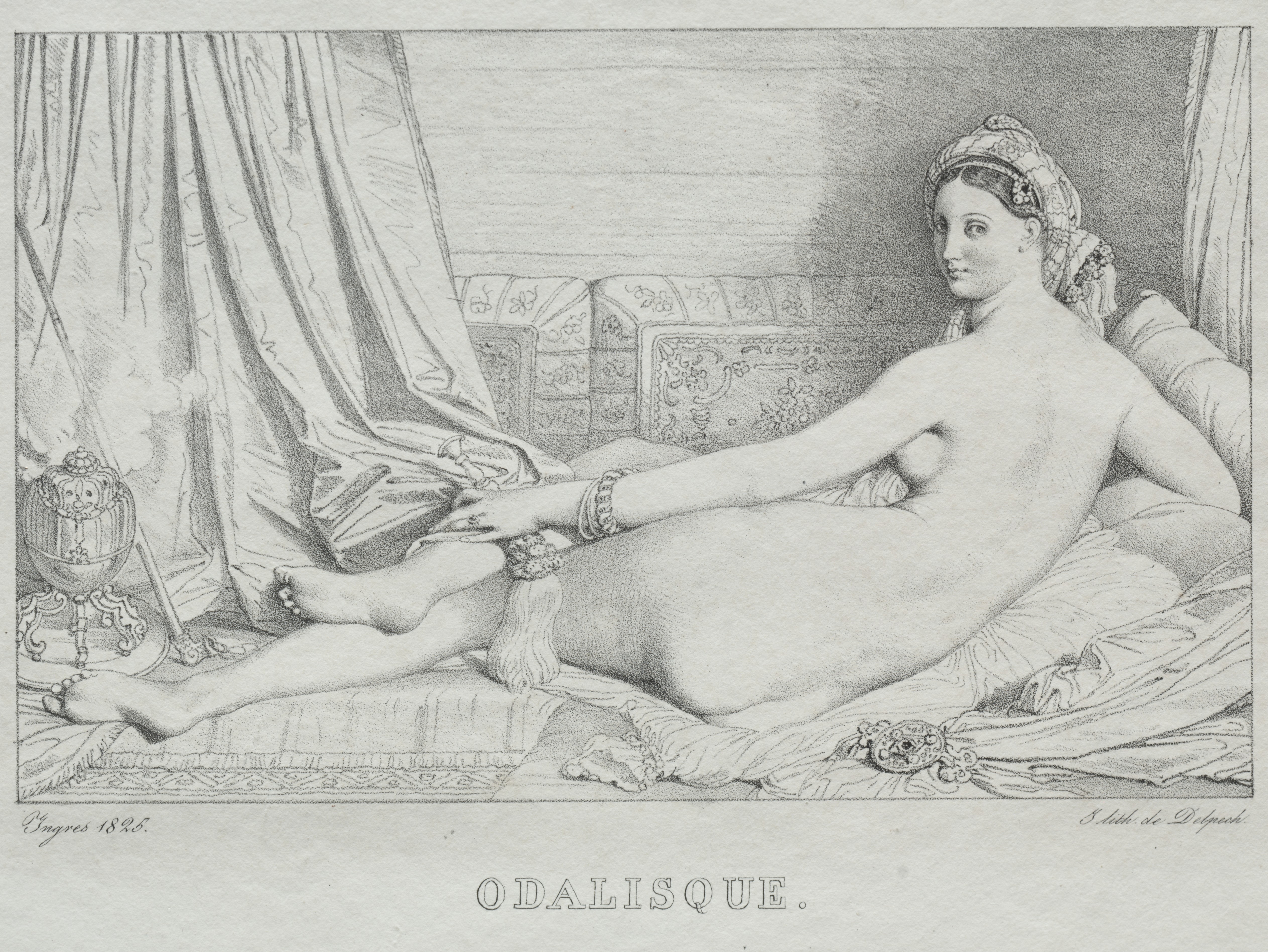 Odalisque Wallpaper