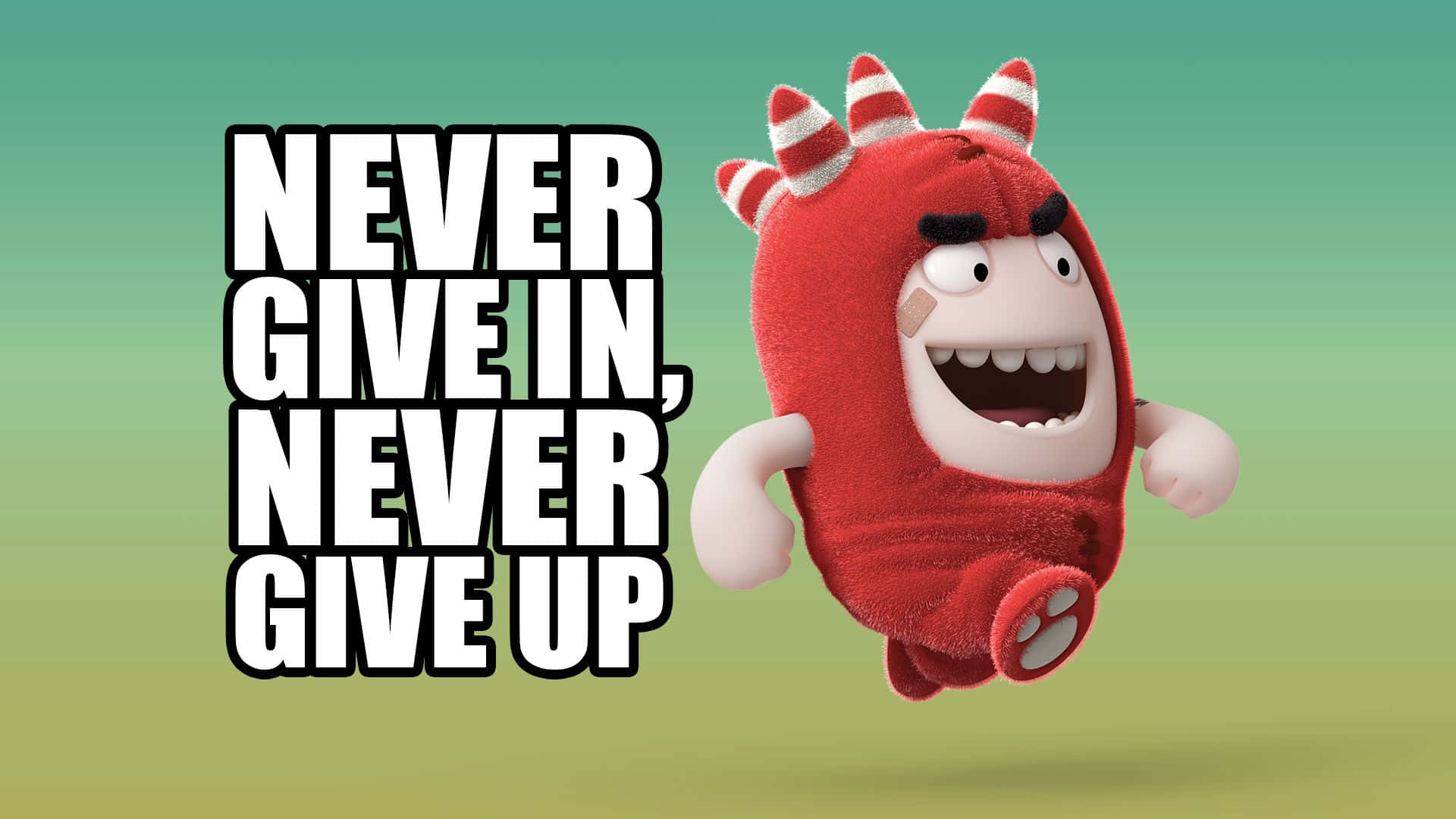 Never Give In Never Give Up Wallpaper