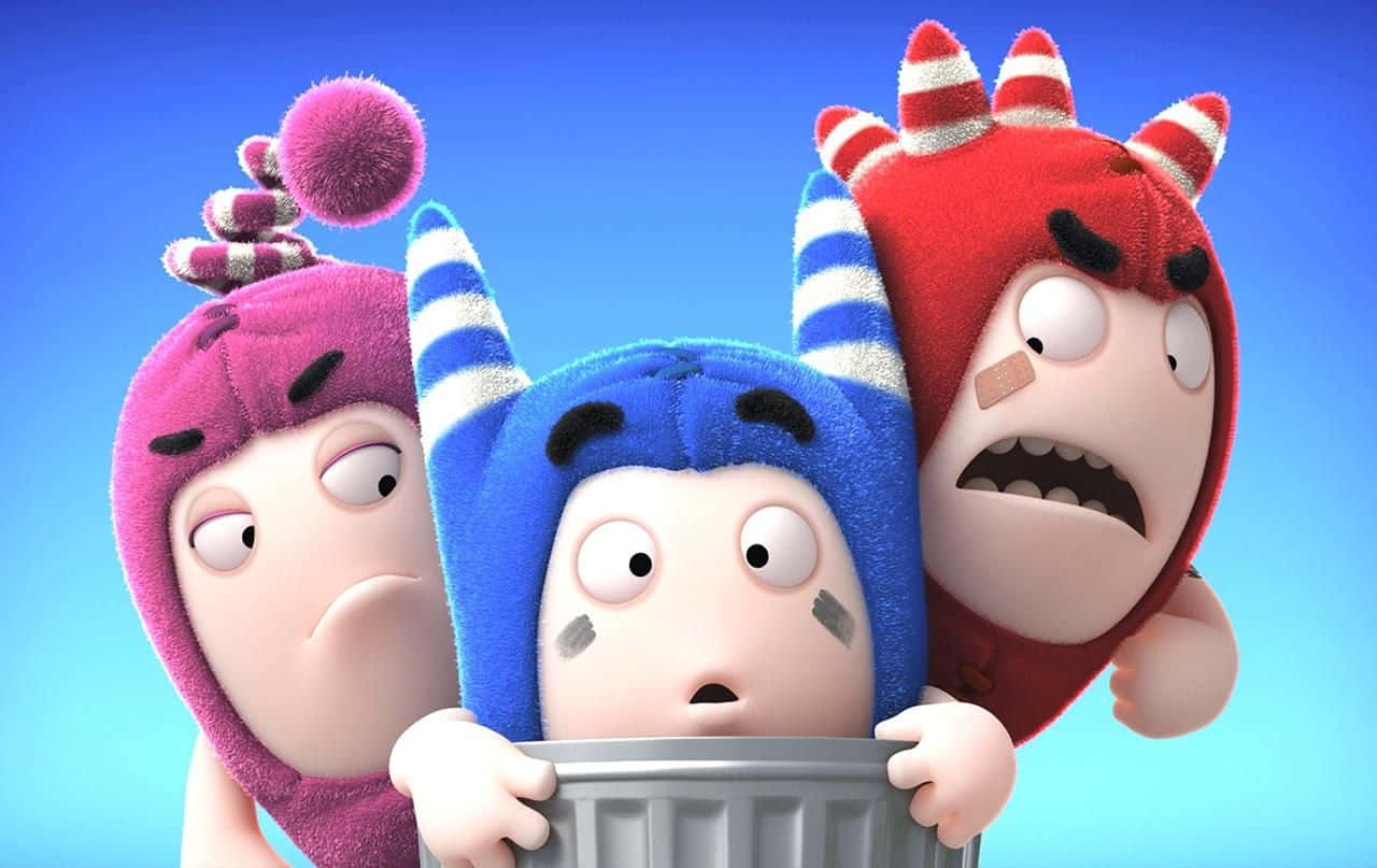 Oddbods are ready to have some fun! Wallpaper