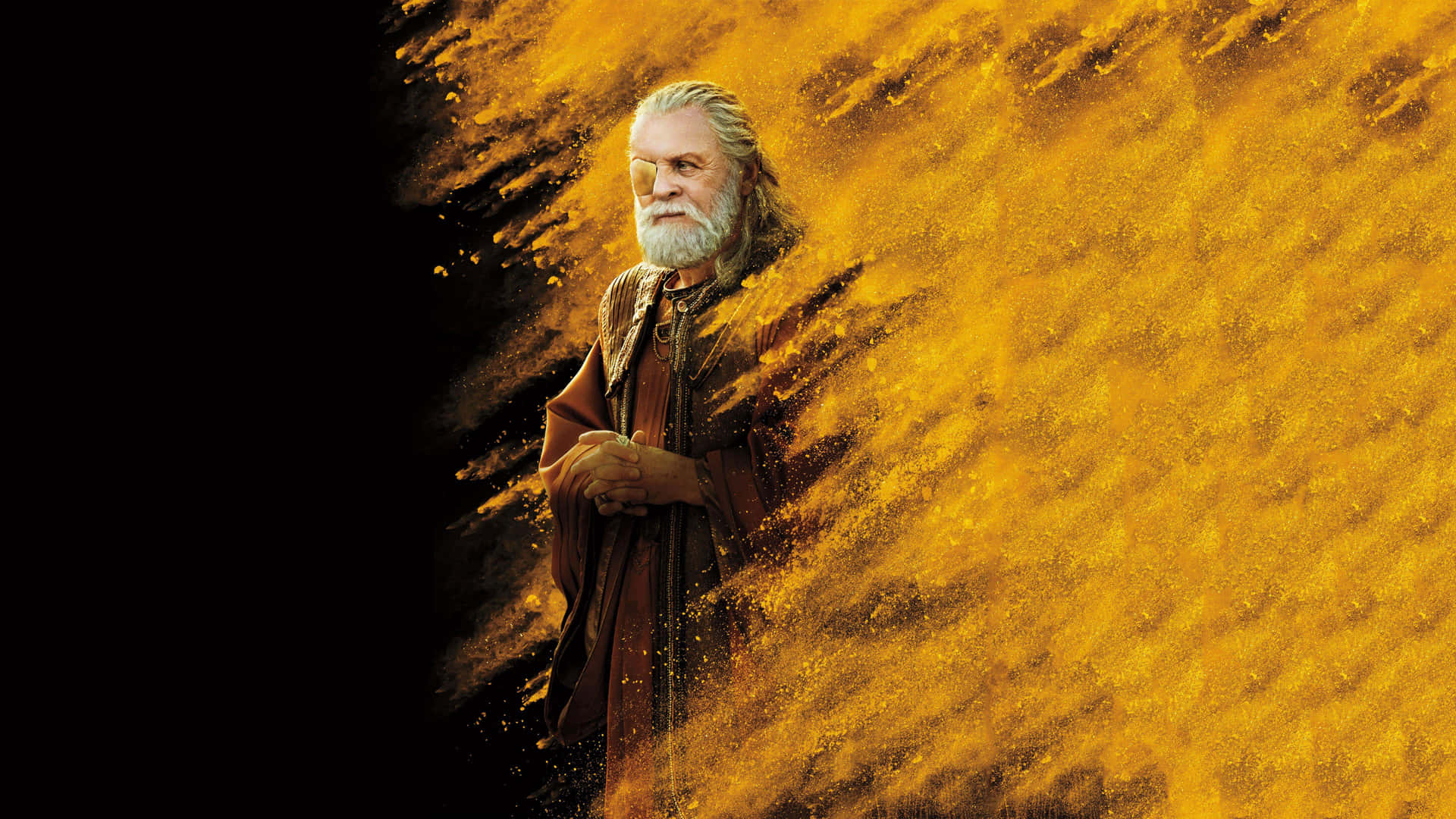 Odin_ Amidst_ Golden_ Mist Wallpaper