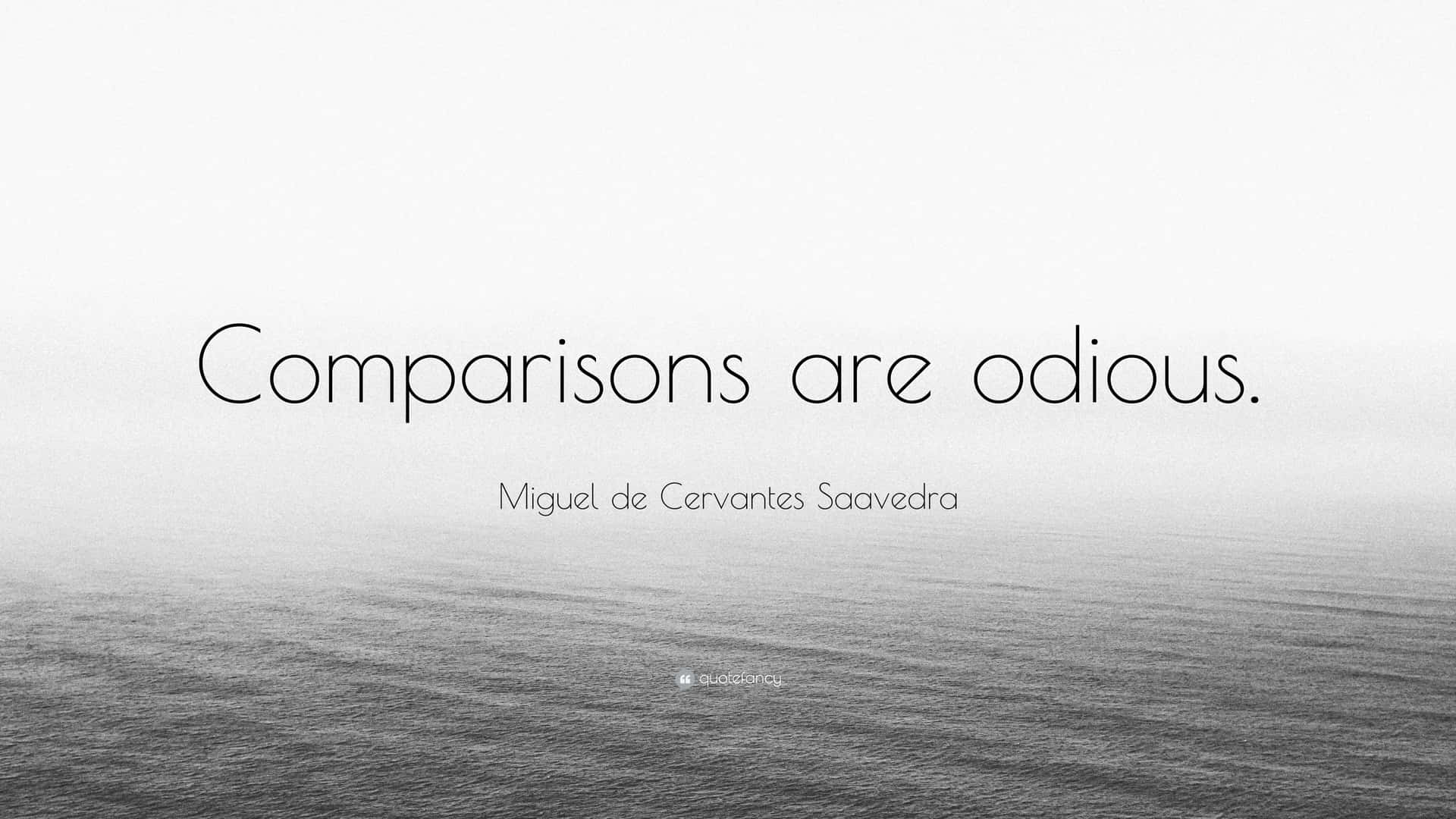 Odious Miguel Saavedra Quote Wallpaper