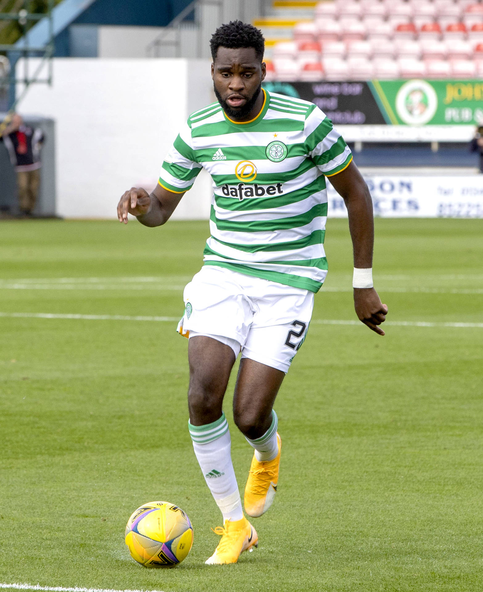 Odsonne Edouard With The Soccer Ball Wallpaper