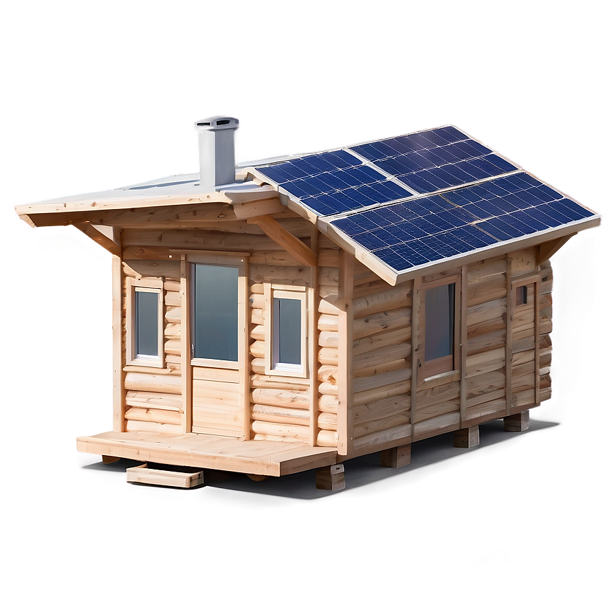 Off-grid Tiny Cabin Png Bnv23 PNG