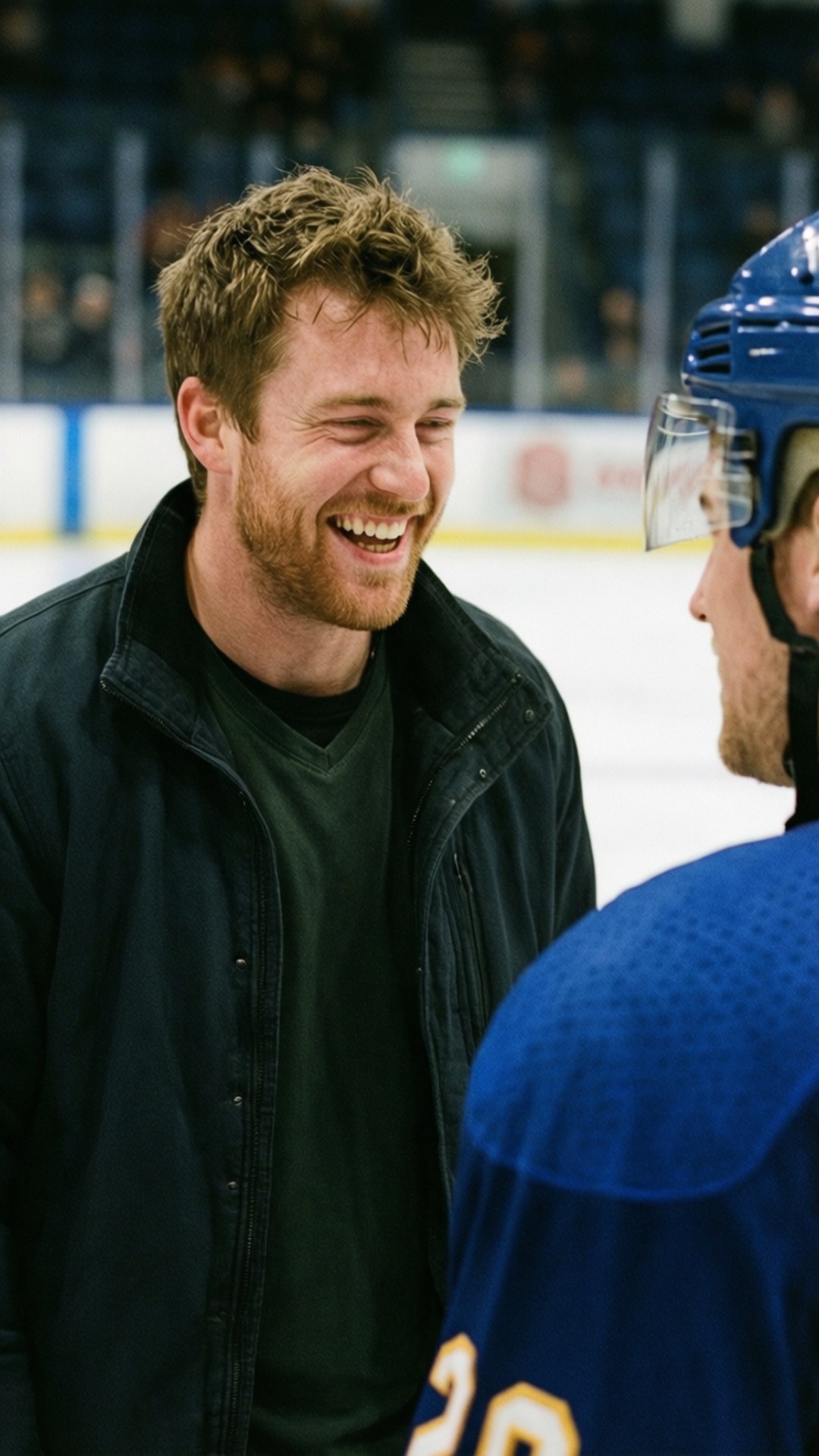 Off-Ice Smile Wallpaper