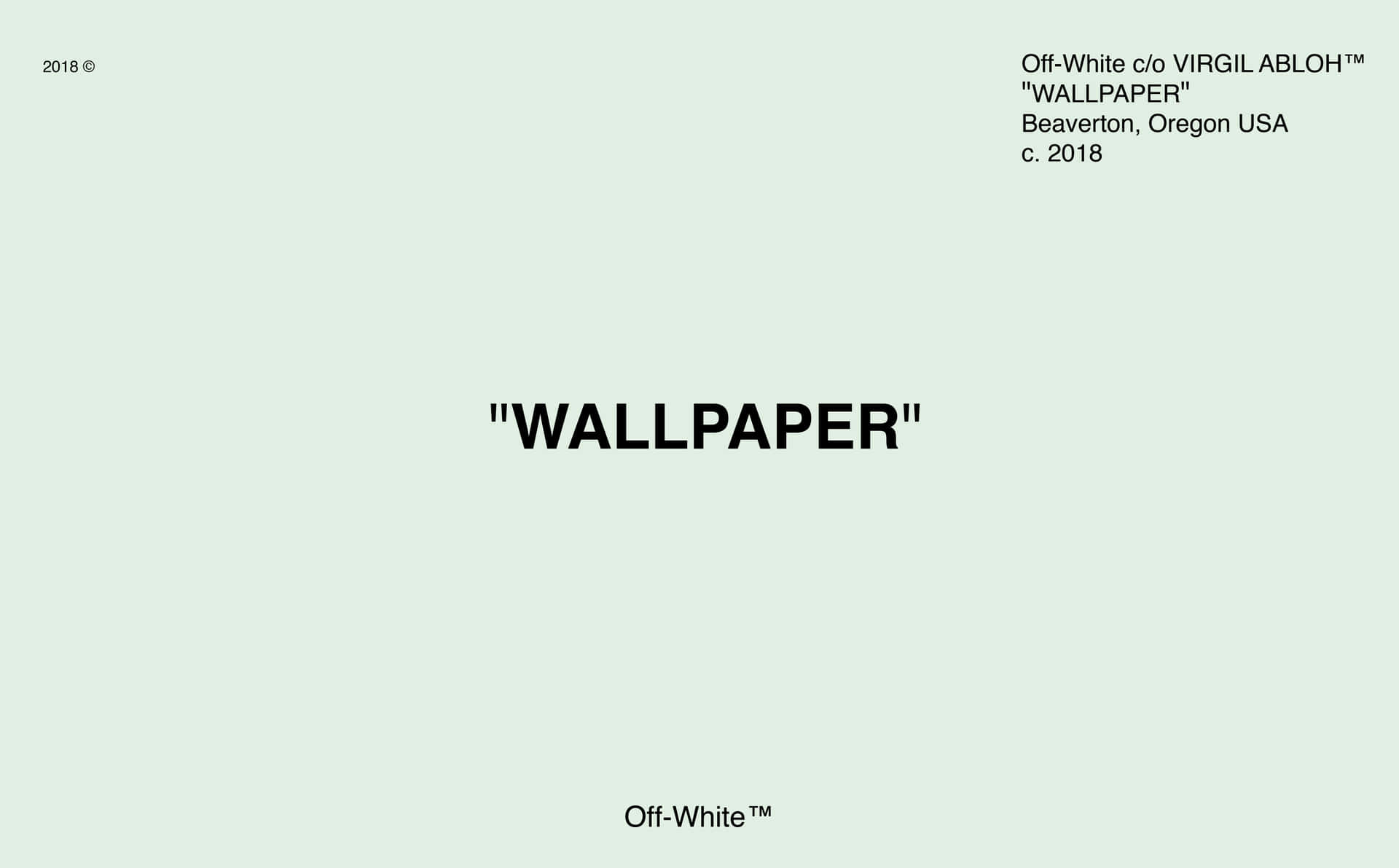 Off White Background
