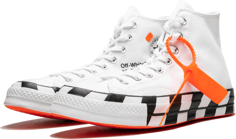 Download Off White Converse Chuck Taylor All Star | Wallpapers.com