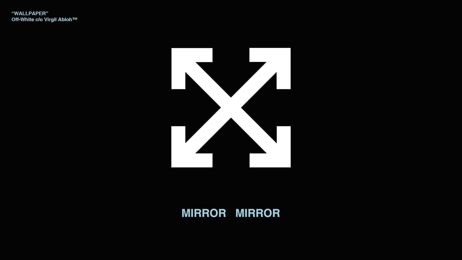 Spegel,spegel Av X X. (literally: Mirror, Mirror By X X.) Wallpaper