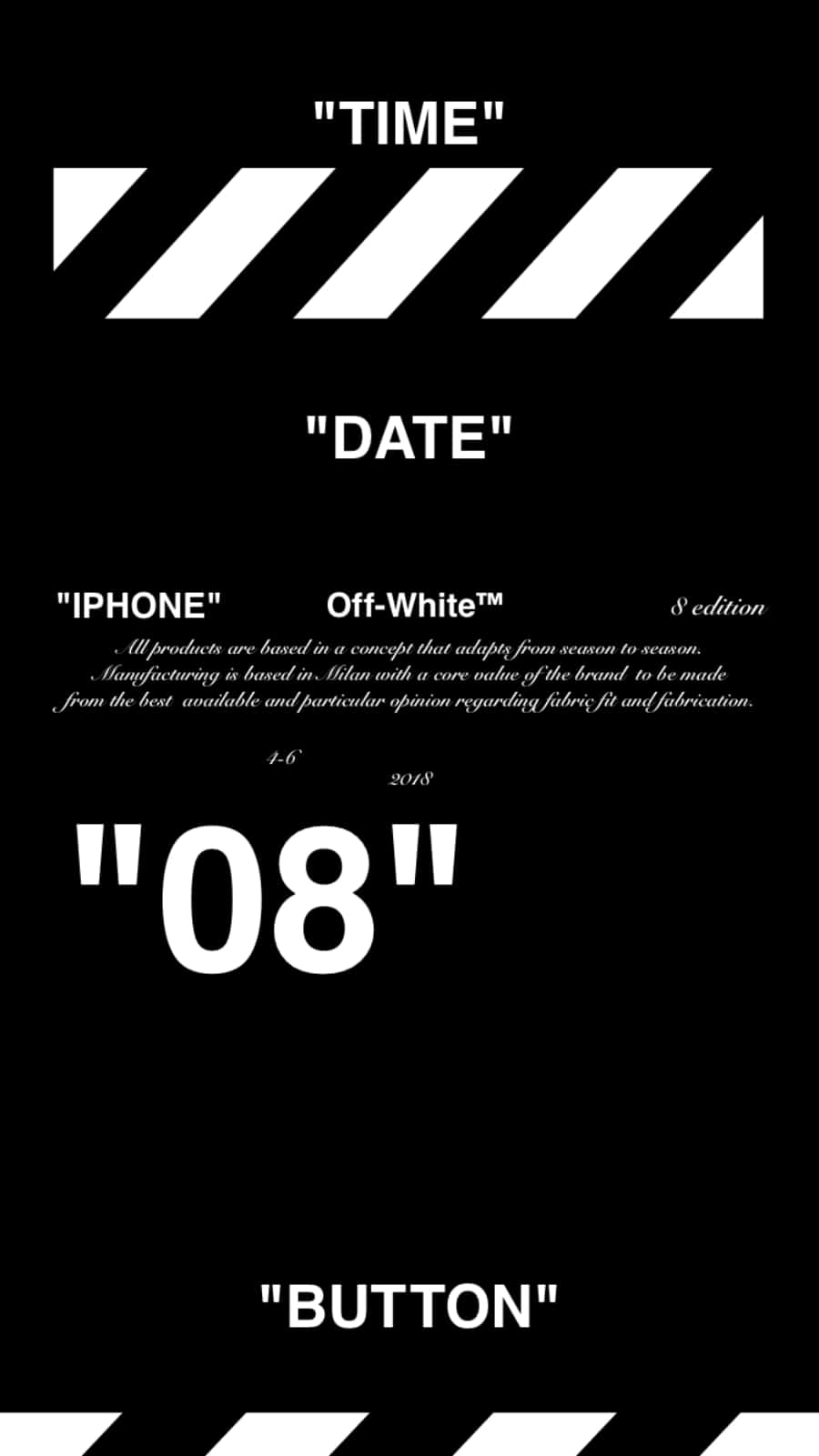 Time Date Iphone - Otw 08 Wallpaper