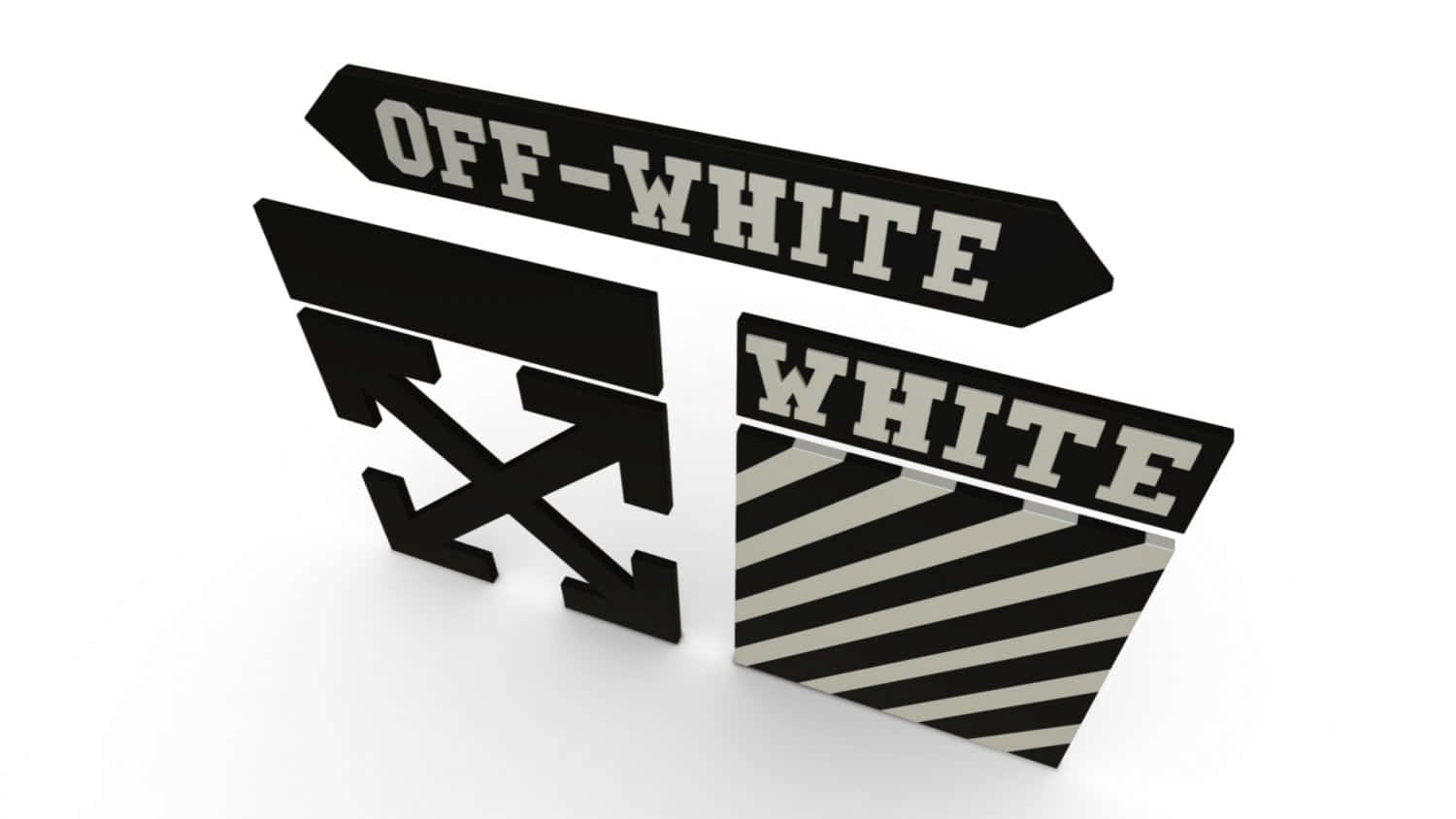 Offwhite Logo Baggrund