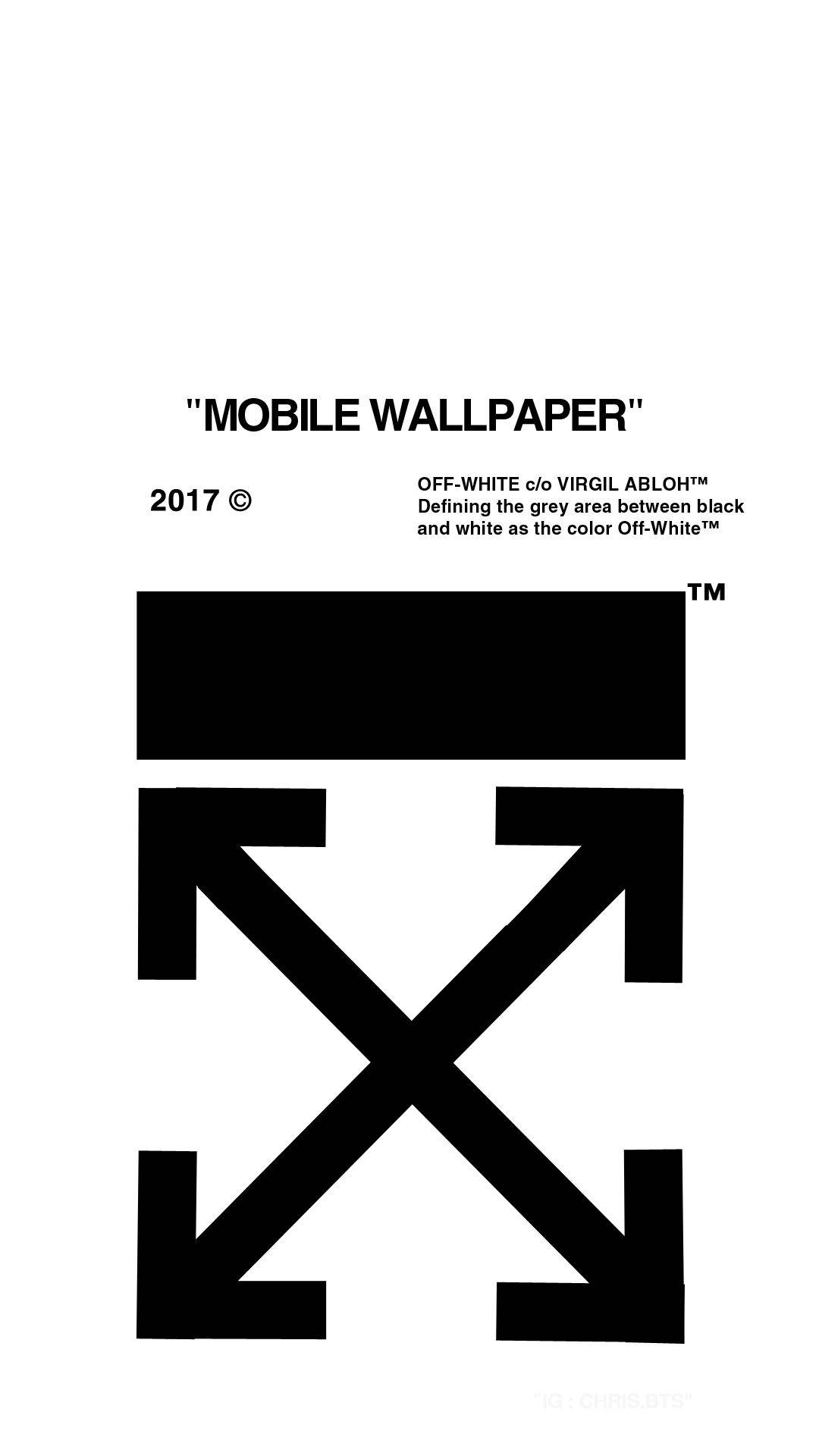 Look cool and stay trendy with the Off White phone wallpaper Wallpaper
