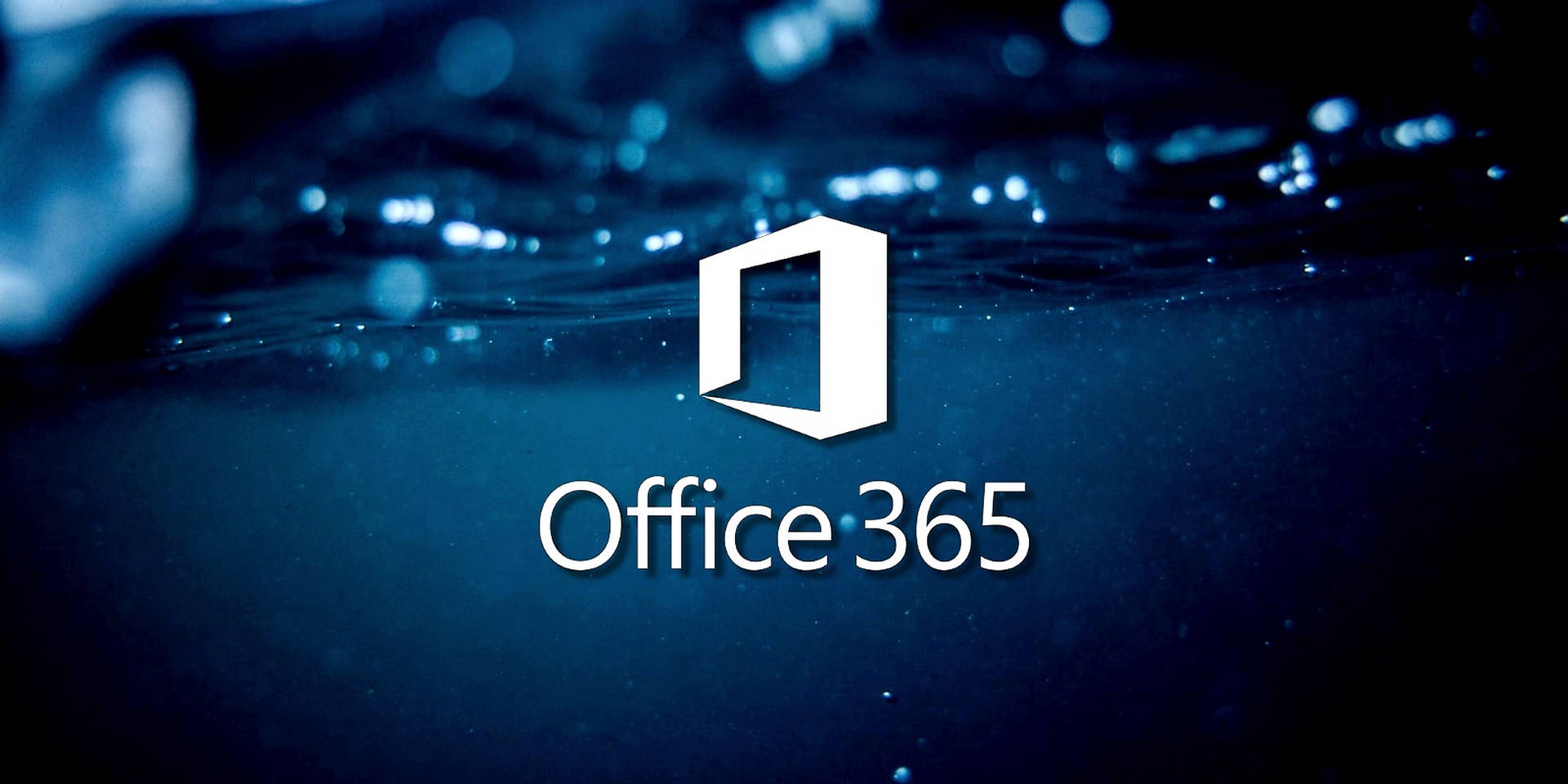 Office 365 Aqua Blue Wallpaper
