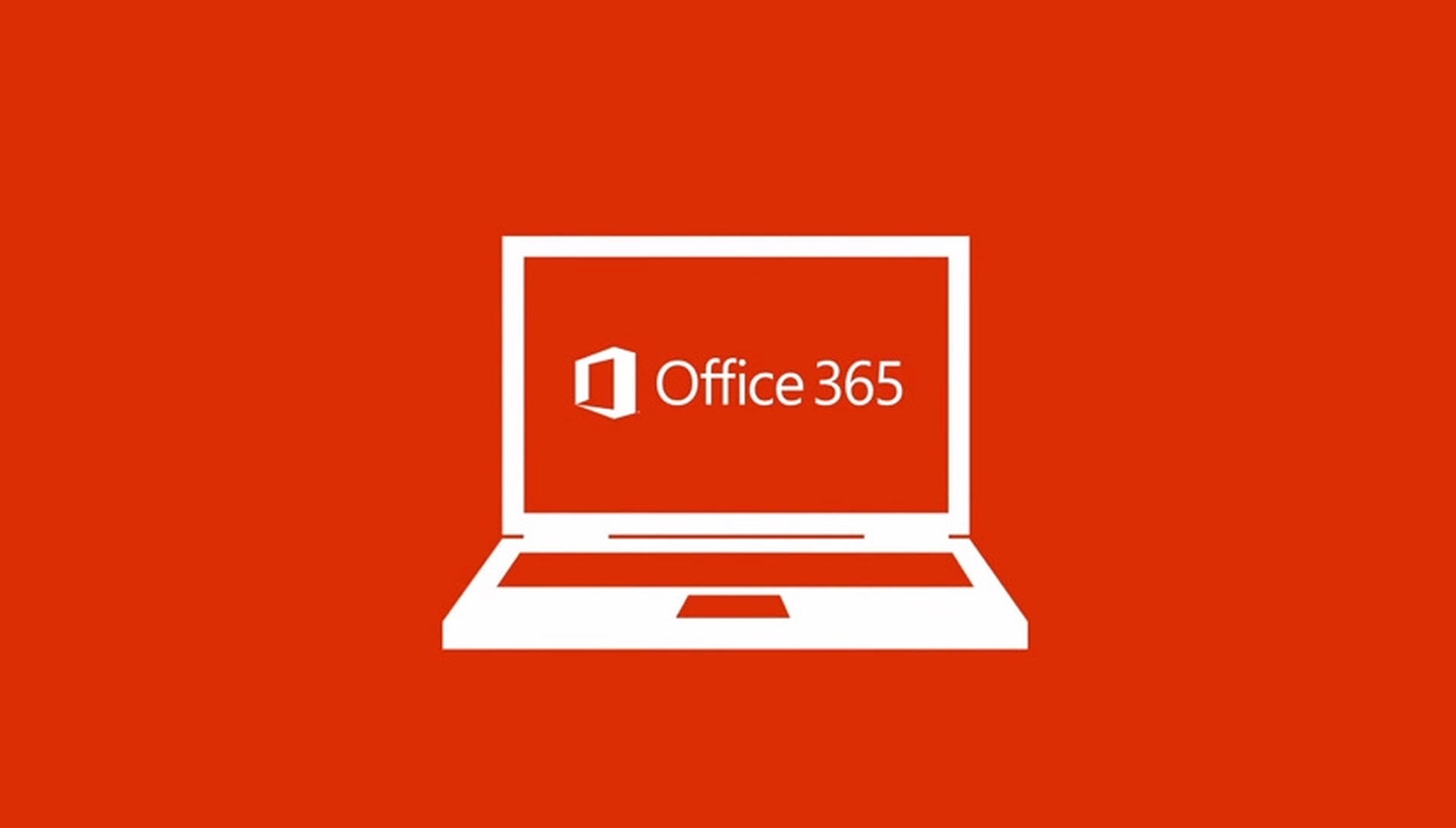 Office 365 Laptop Outline Wallpaper