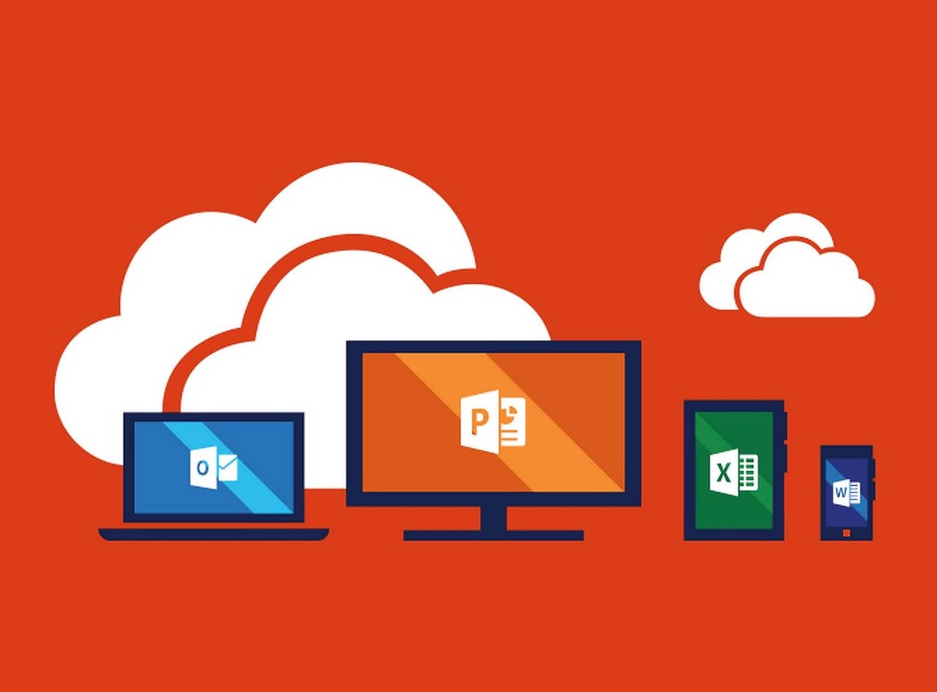 Office 365 Multiple Devices Wallpaper