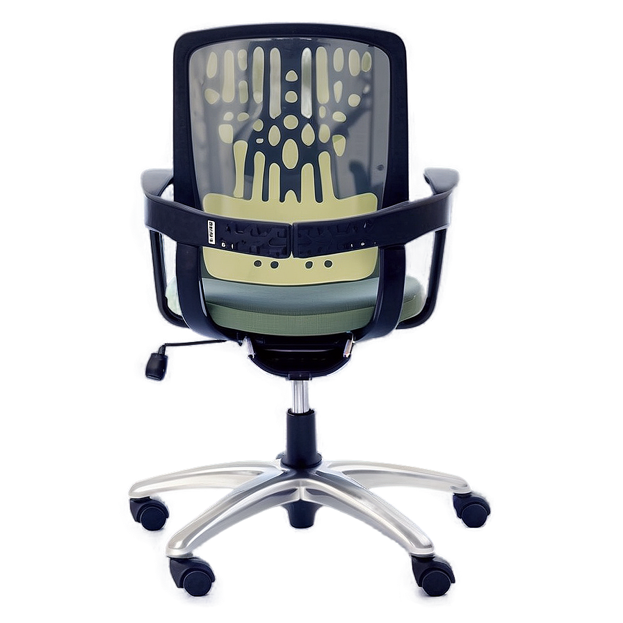 Office Chair With Lumbar Support Png Fgo PNG