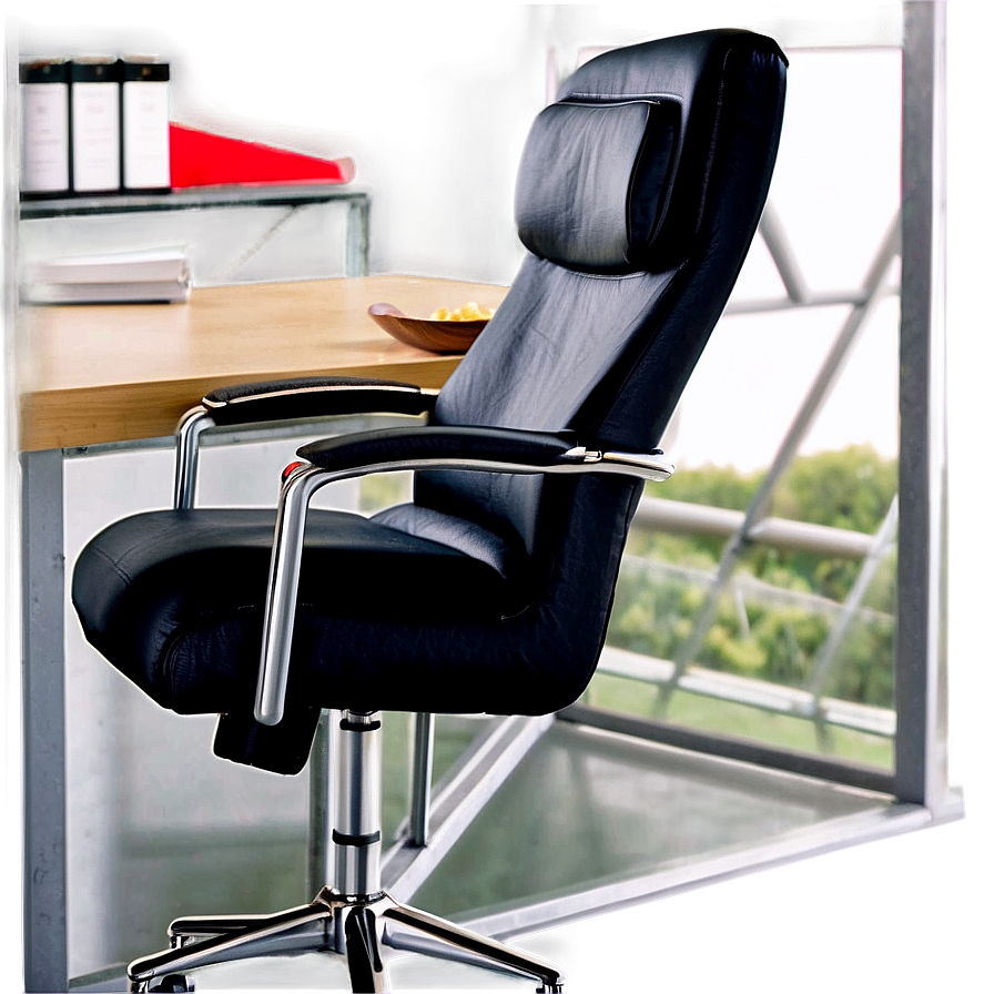 Office Chair With Tilt Mechanism Png Nxf90 PNG