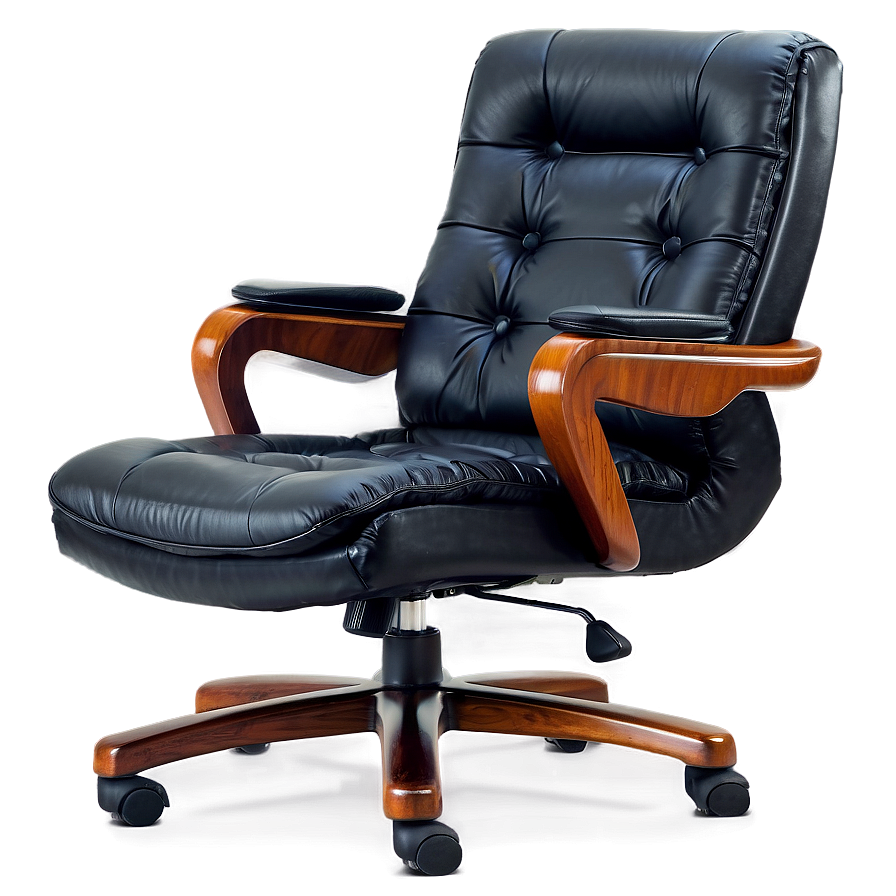 Office Chair With Tilt Mechanism Png Pkc PNG