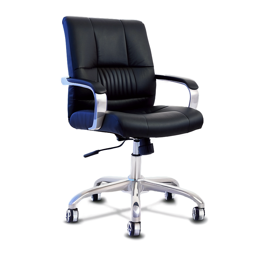 Office Chair With Wheels Png Yhs PNG