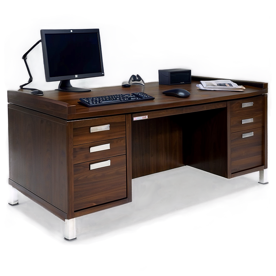 Office Computer Table Png Vxt45 PNG