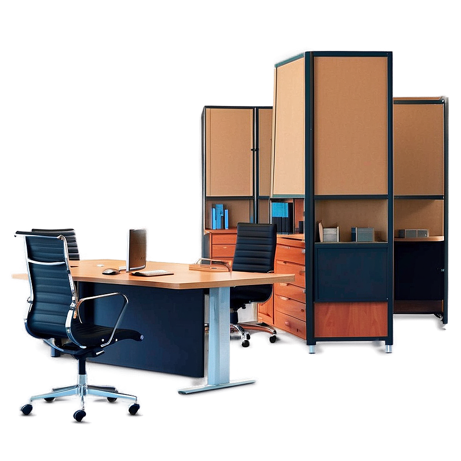 Office Desk Partition Png Ded99 PNG