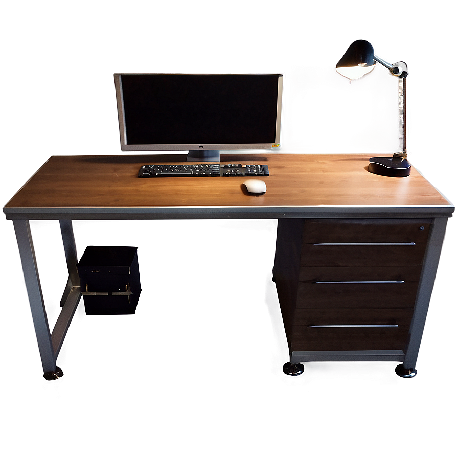 Office Desk Setup Png 85 PNG