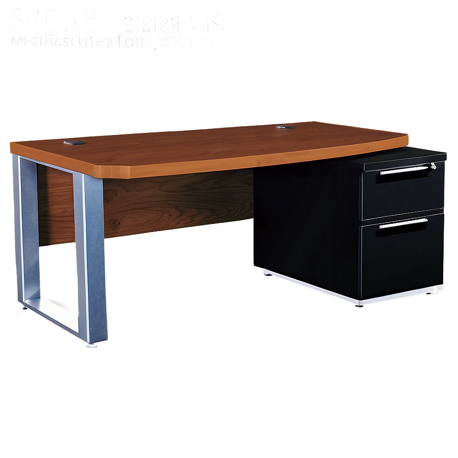 Office Desk With Hutch Png Rgd23 PNG