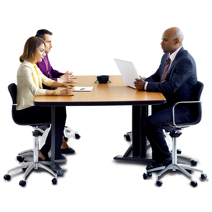 Office Meeting Table Png Uru PNG