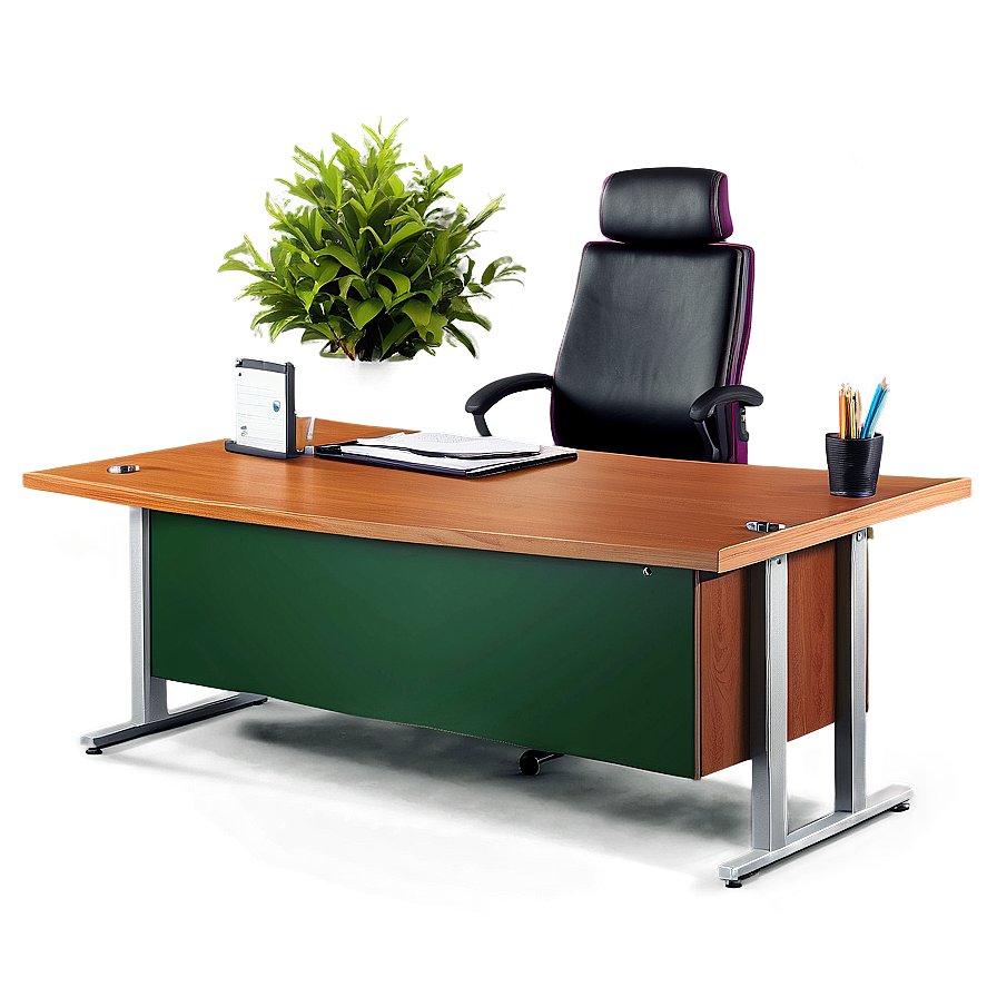 Office Table Decoration Png 06262024 PNG
