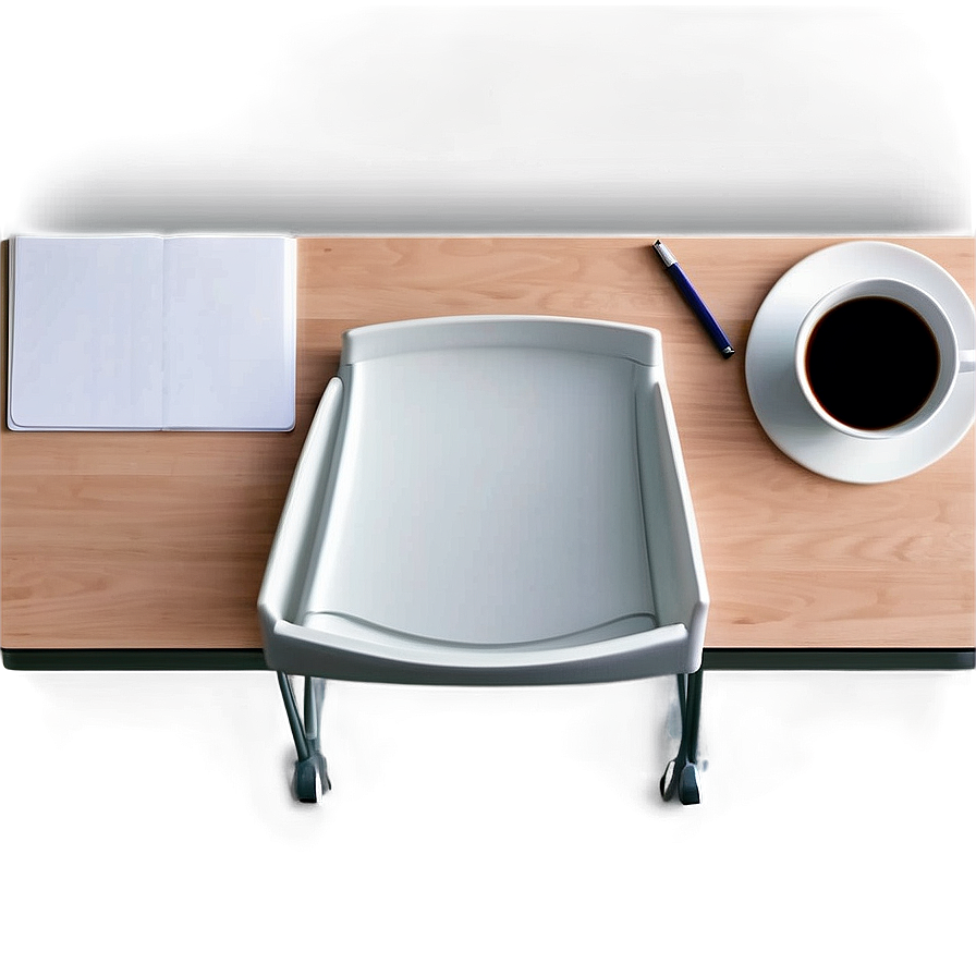 Office Table Top View Png 13 PNG