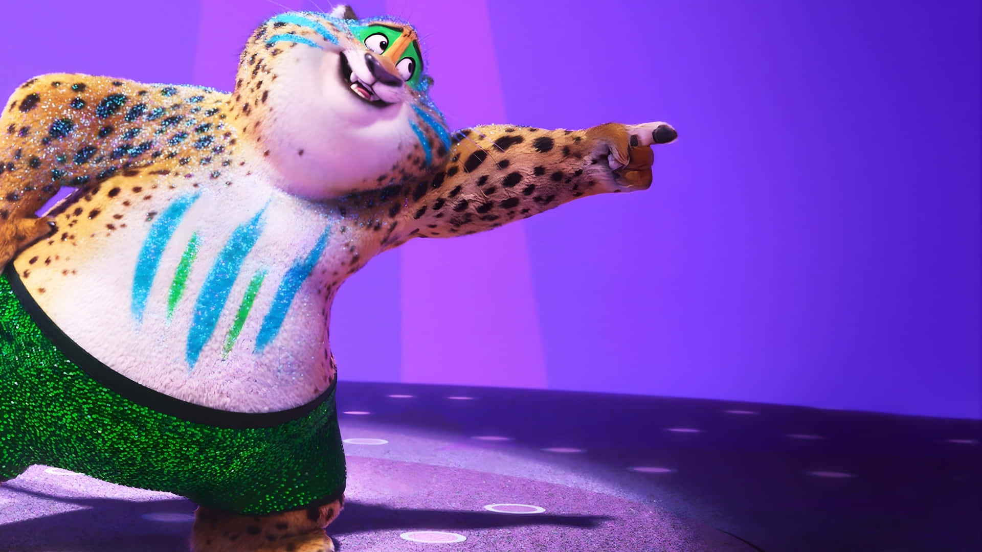 Officer Clawhauser Dancing Wallpaper