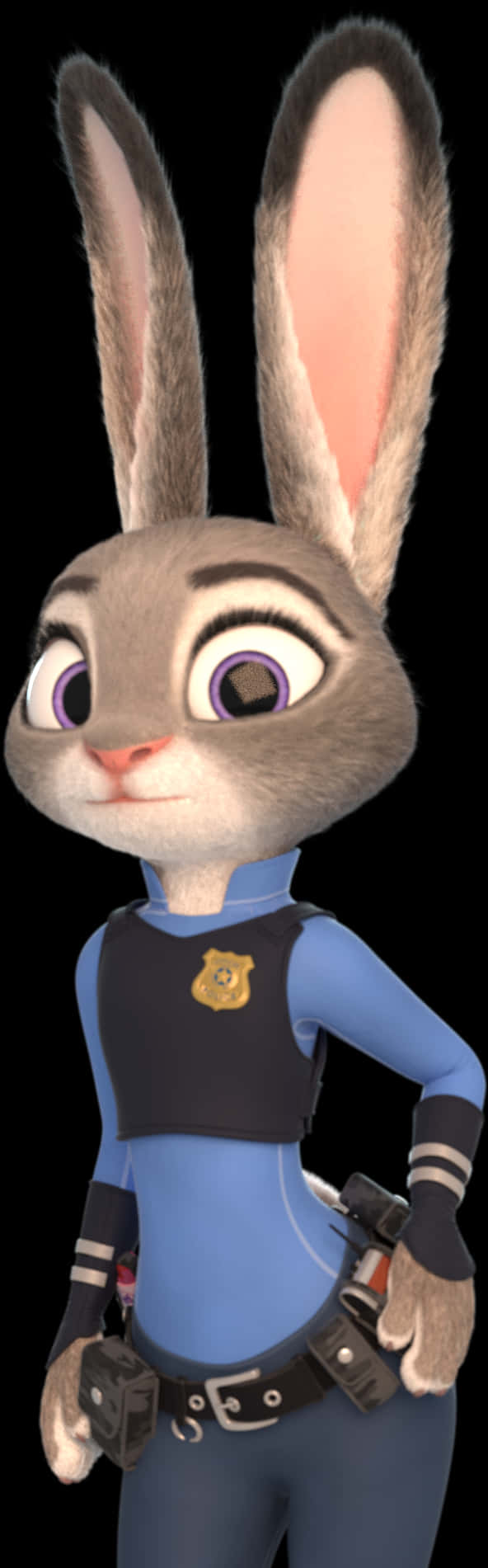 Officer_ Judy_ Hopps_ Zootopia_ Character PNG