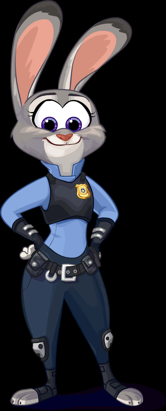 Officer_ Judy_ Hopps_ Zootopia_ Character PNG