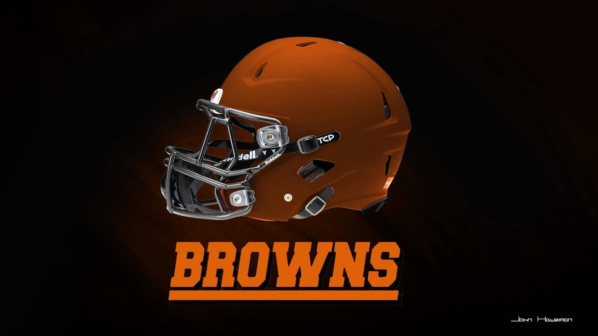 Official Cleveland Browns' Logo Wallpaper