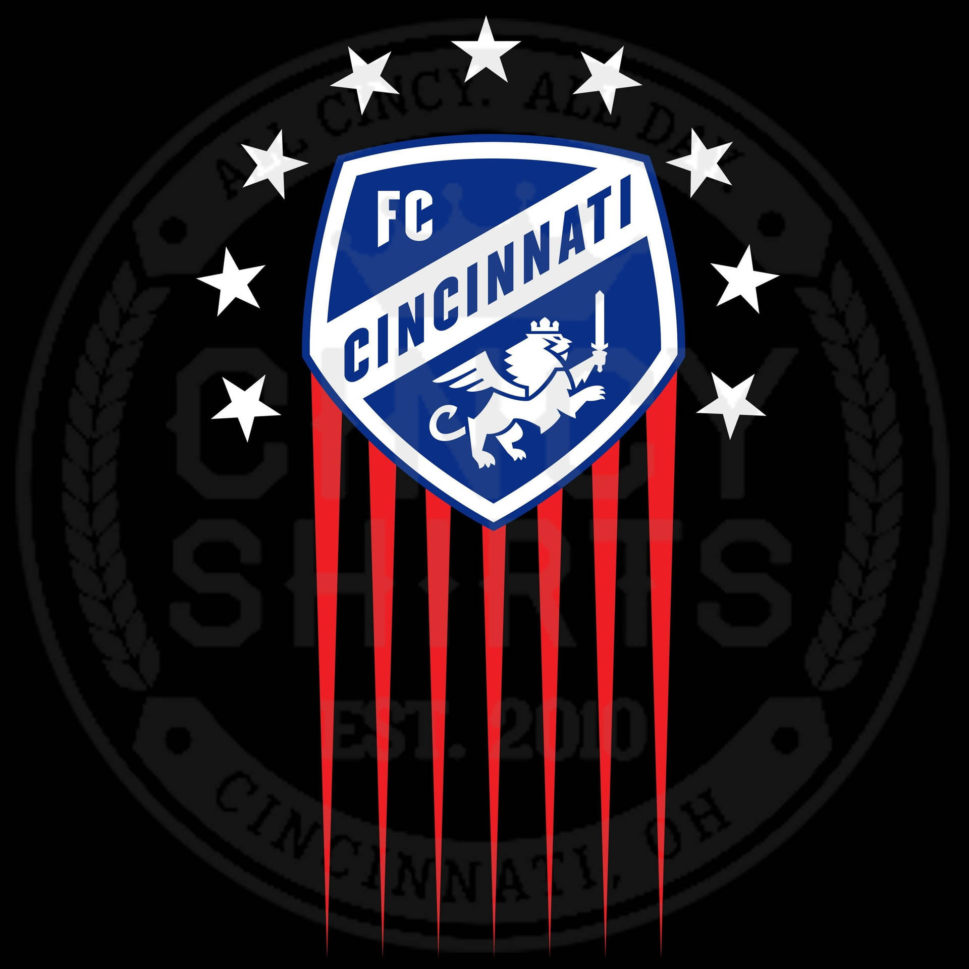 Offiziellesfc Cincinnati Wappen Wallpaper