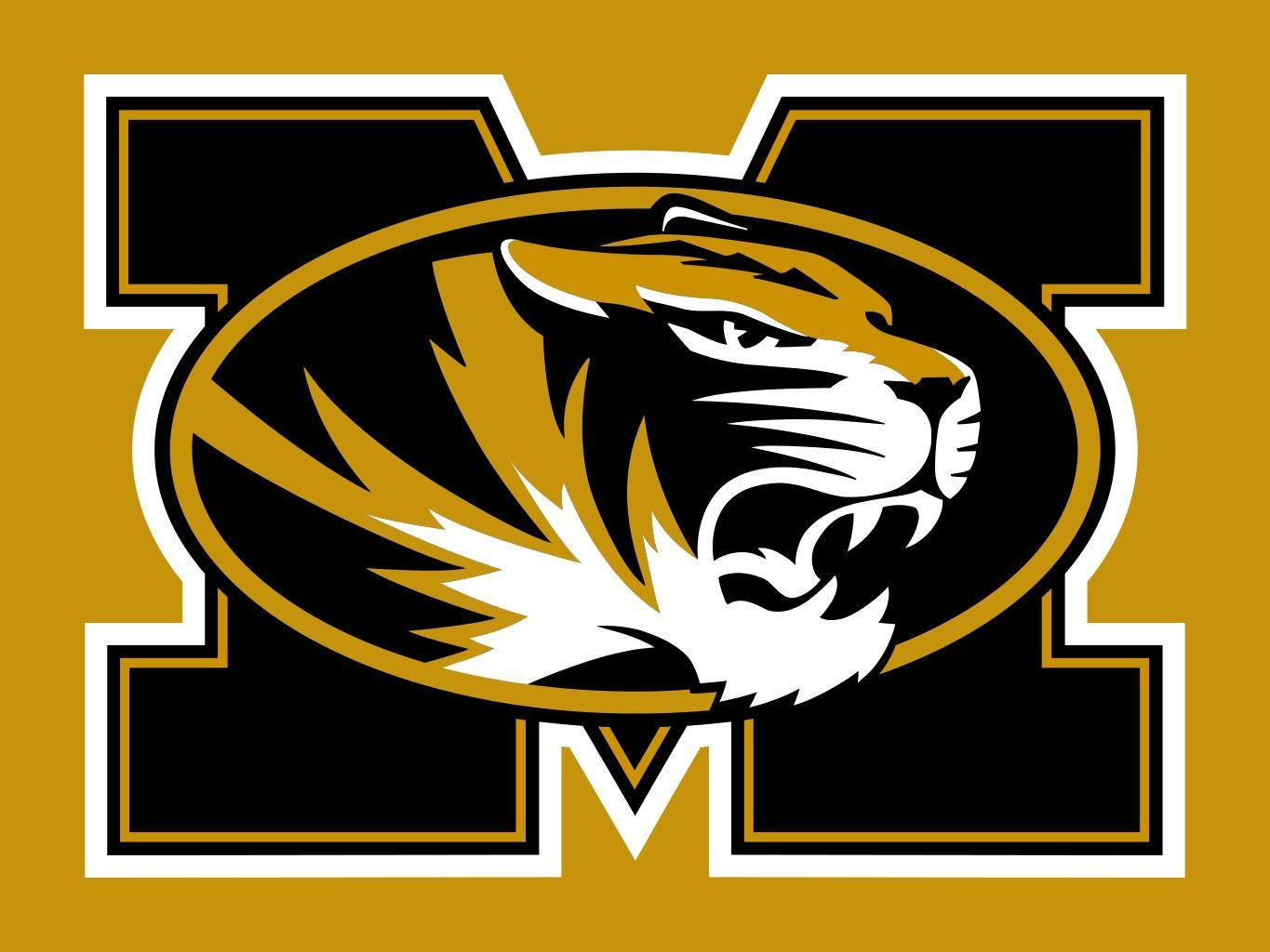Official Logo Of University Of Missouri Tigers Wallpaper