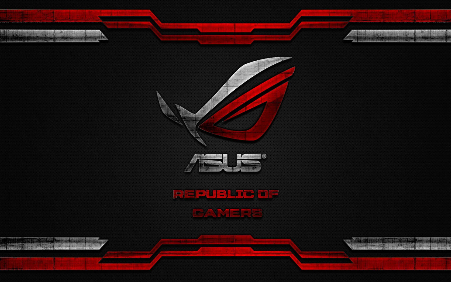 Official-Looking Asus ROG Logo Wallpaper