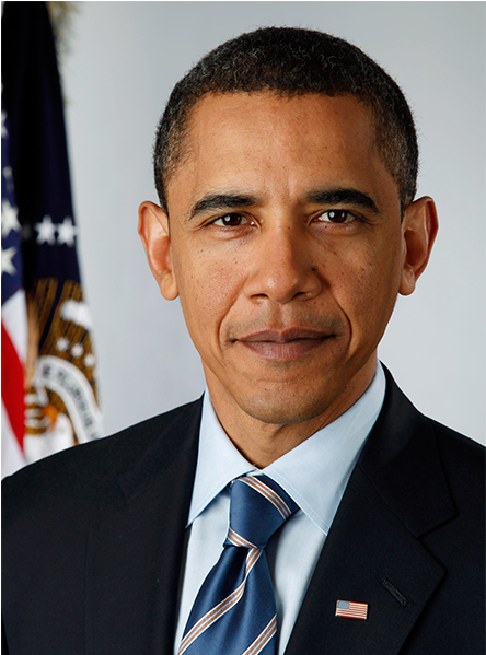 Official Portrait Blue Tie PNG