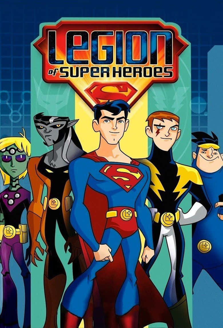 Official Portrait Poster Legion Of Super Heroes Wallpaper