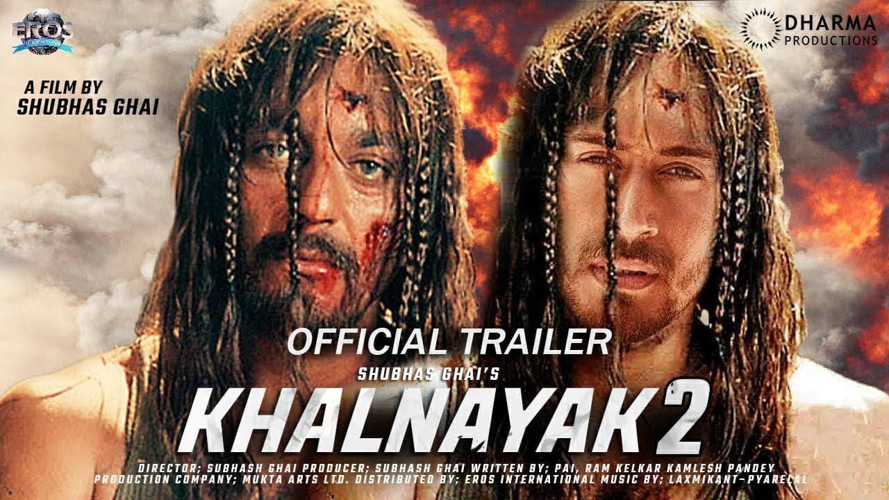 Pôsteroficial Do Trailer De Khalnayak 2 Papel de Parede